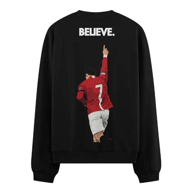 PRDGY Ronaldo Believed Oversized T-Shirt