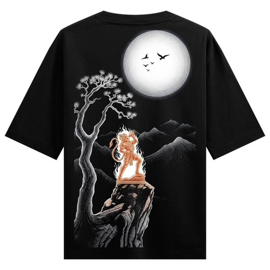 PRDGY Agni Bhakt Oversized T-Shirt