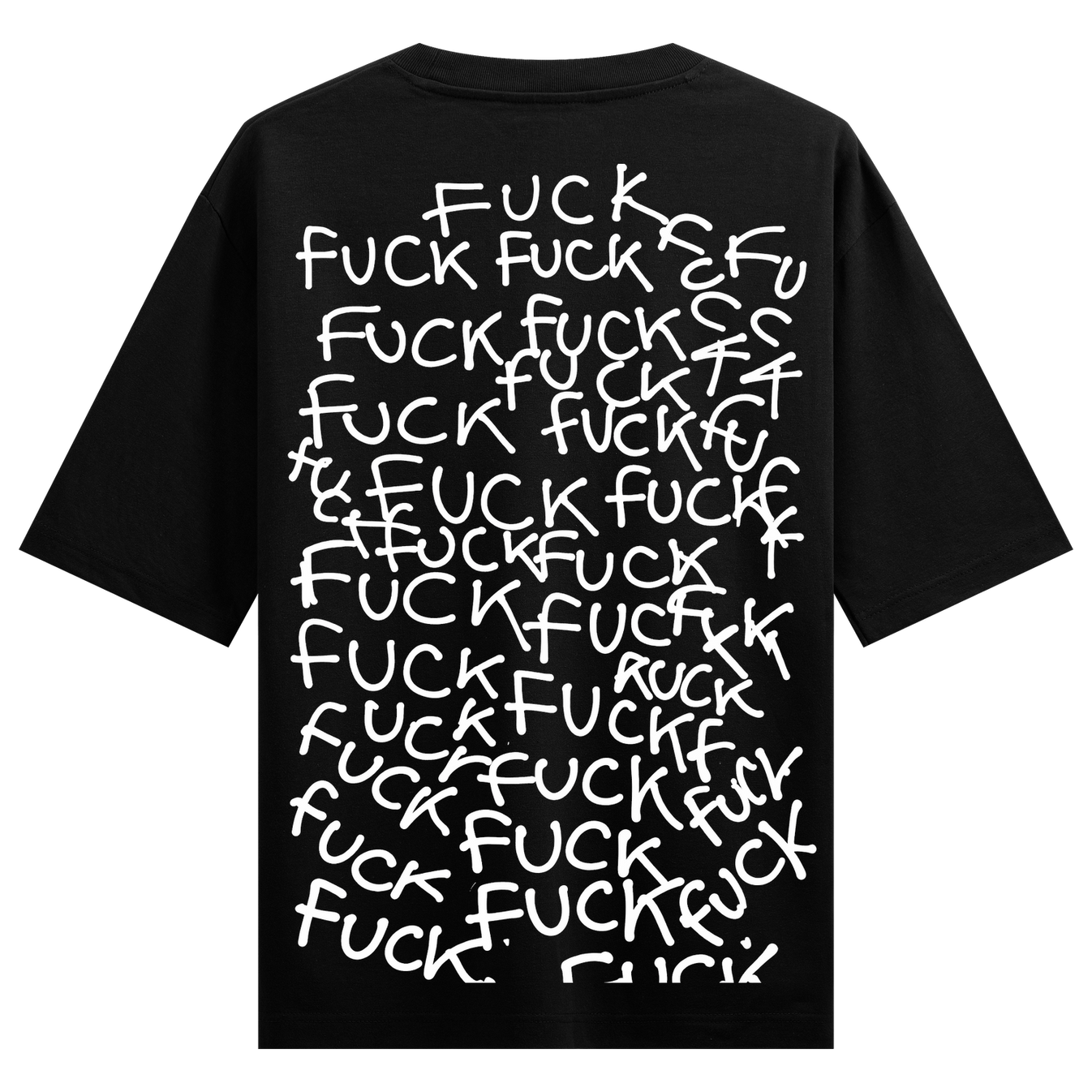 F**K OffOversized Oversized T-Shirt by PRDGY — bold streetwear statement design