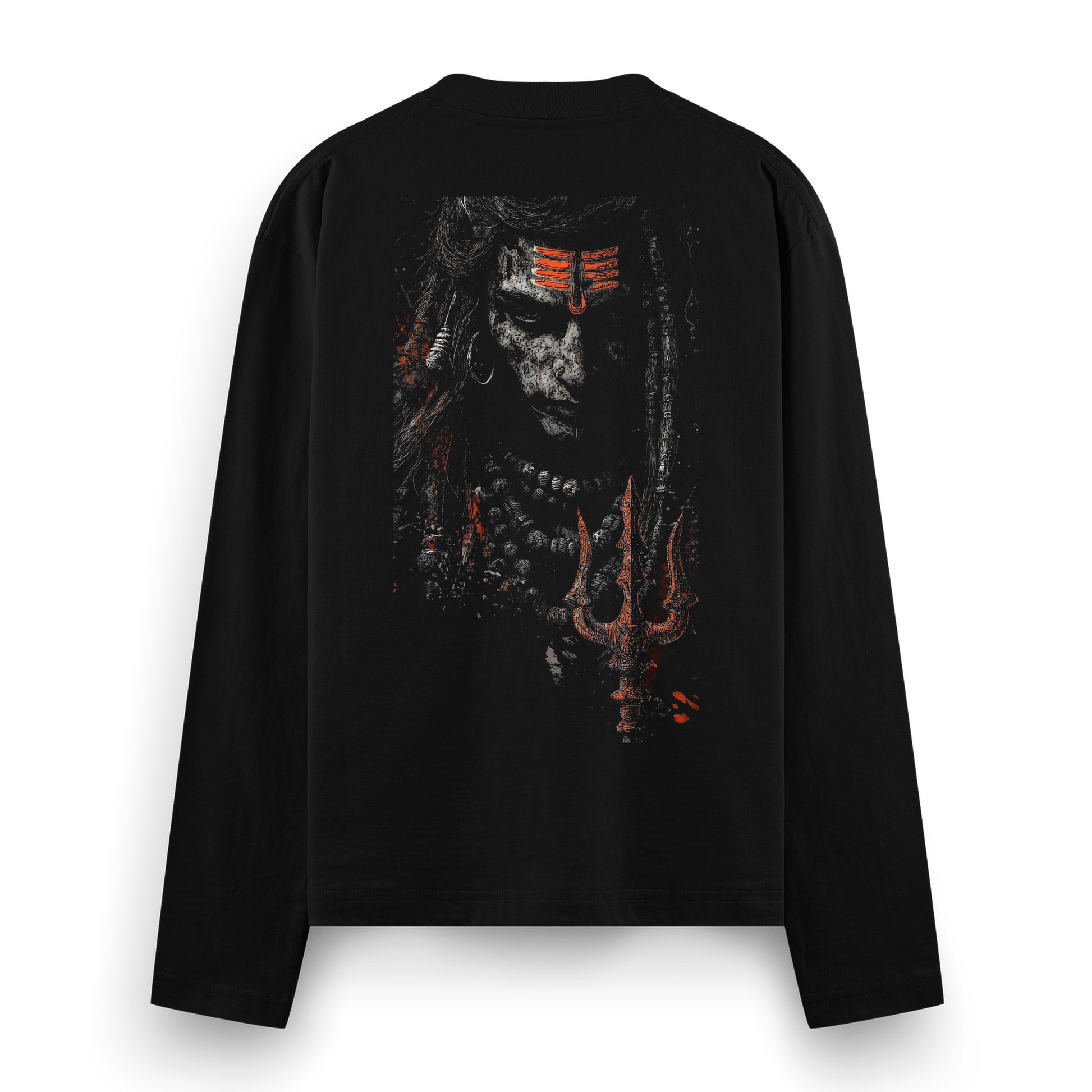 The Destroyer Full Sleeve T-Shirt by PRDGY — bold graphic art representing strength and resilience, streetwear design.