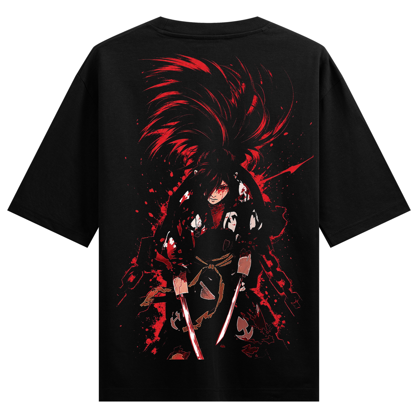 PRDGY Crimson Samurai Oversized T-shirt