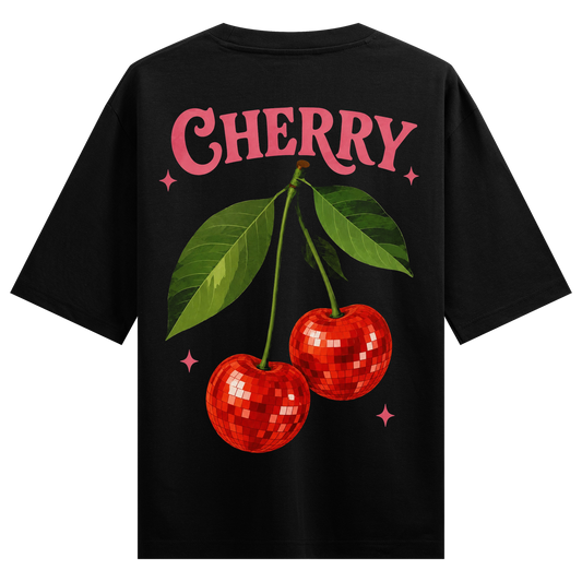 PRDGY Disco Cherries Oversized T-shirt