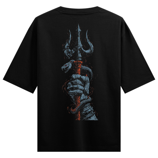 PRDGY Shiva's Serpent Oversized T-shirt