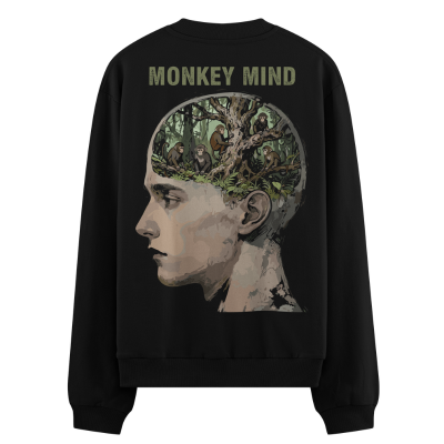 PRDGY Monkey Mind Oversized Sweatshirt