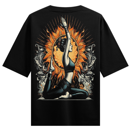 PRDGY Sun Salutation Oversized T-shirt