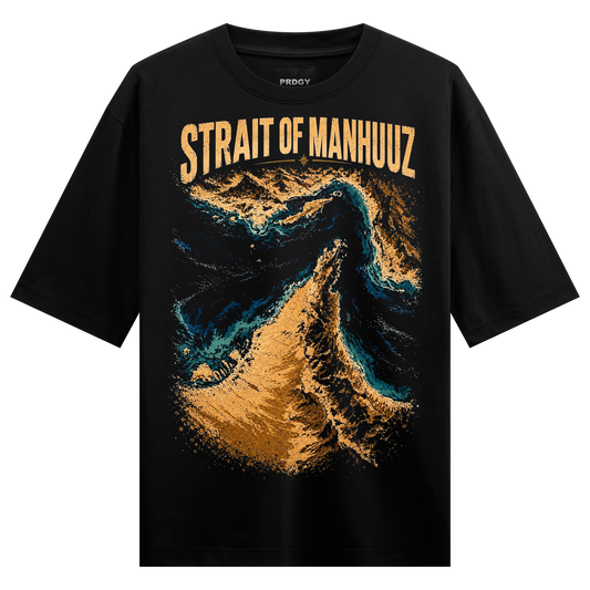 PRDGY Strait of Manhuuz Oversized T-shirt
