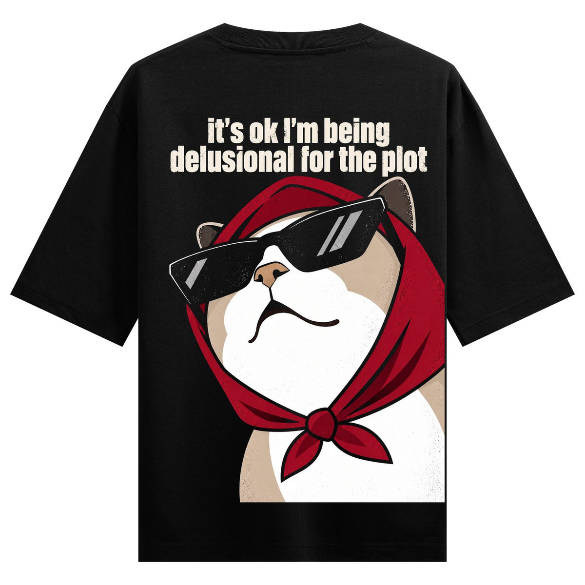 Plot Armor Delusion Oversized T-Shirt
