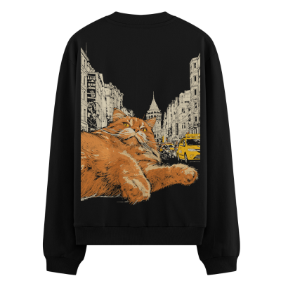 PRDGY City Cat Oversized Sweatshirt