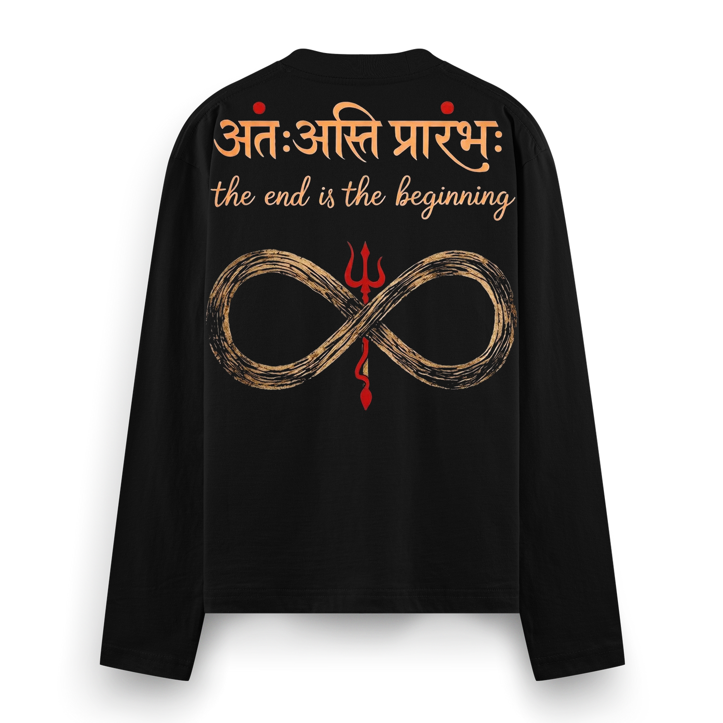 The Endless Beginning Full Sleeve T-Shirt by PRDGY — bold and original graphic design, streetwear design