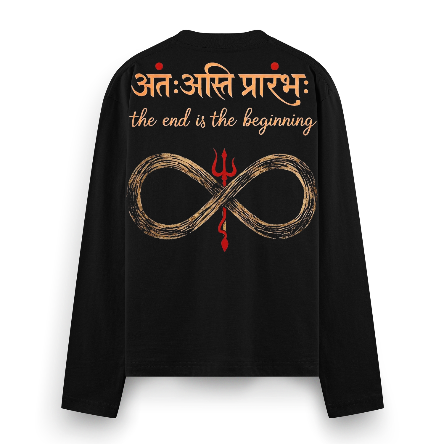 The Endless Beginning Full Sleeve T-Shirt by PRDGY — bold and original graphic design, streetwear design