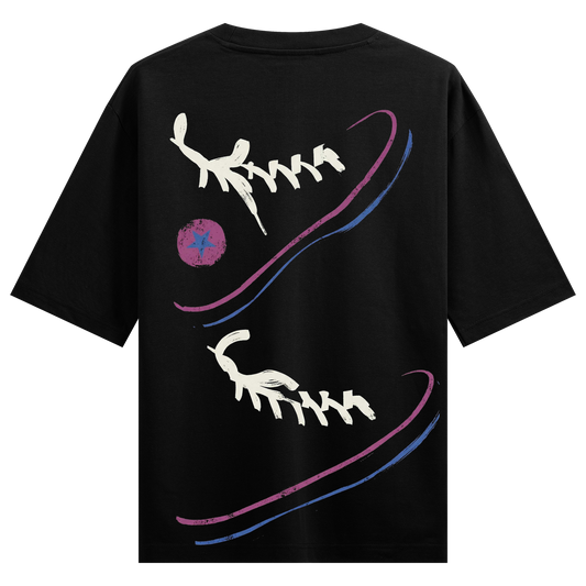 PRDGY Crazy Colors Oversized T-shirt