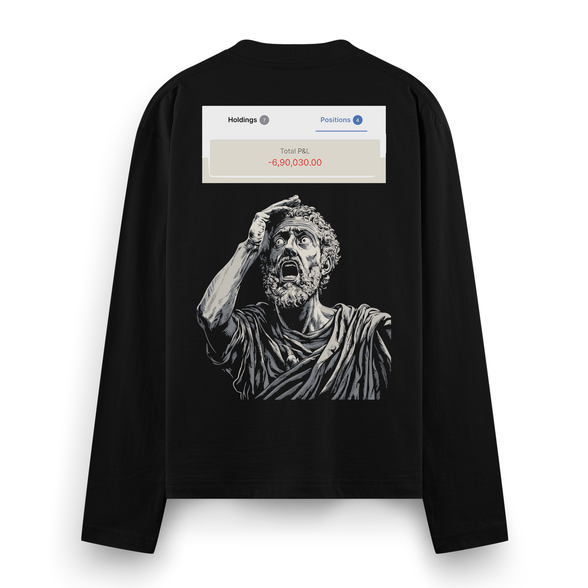 Marcus Losselius Full Sleeve T-Shirt by PRDGY — bold graphic art design, streetwear design