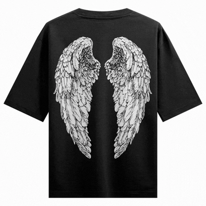 PRDGY Angel Wings Oversized T-Shirt