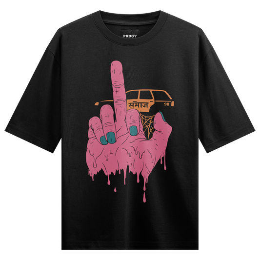 PRDGY Asamajik Tatva Oversized T-shirt
