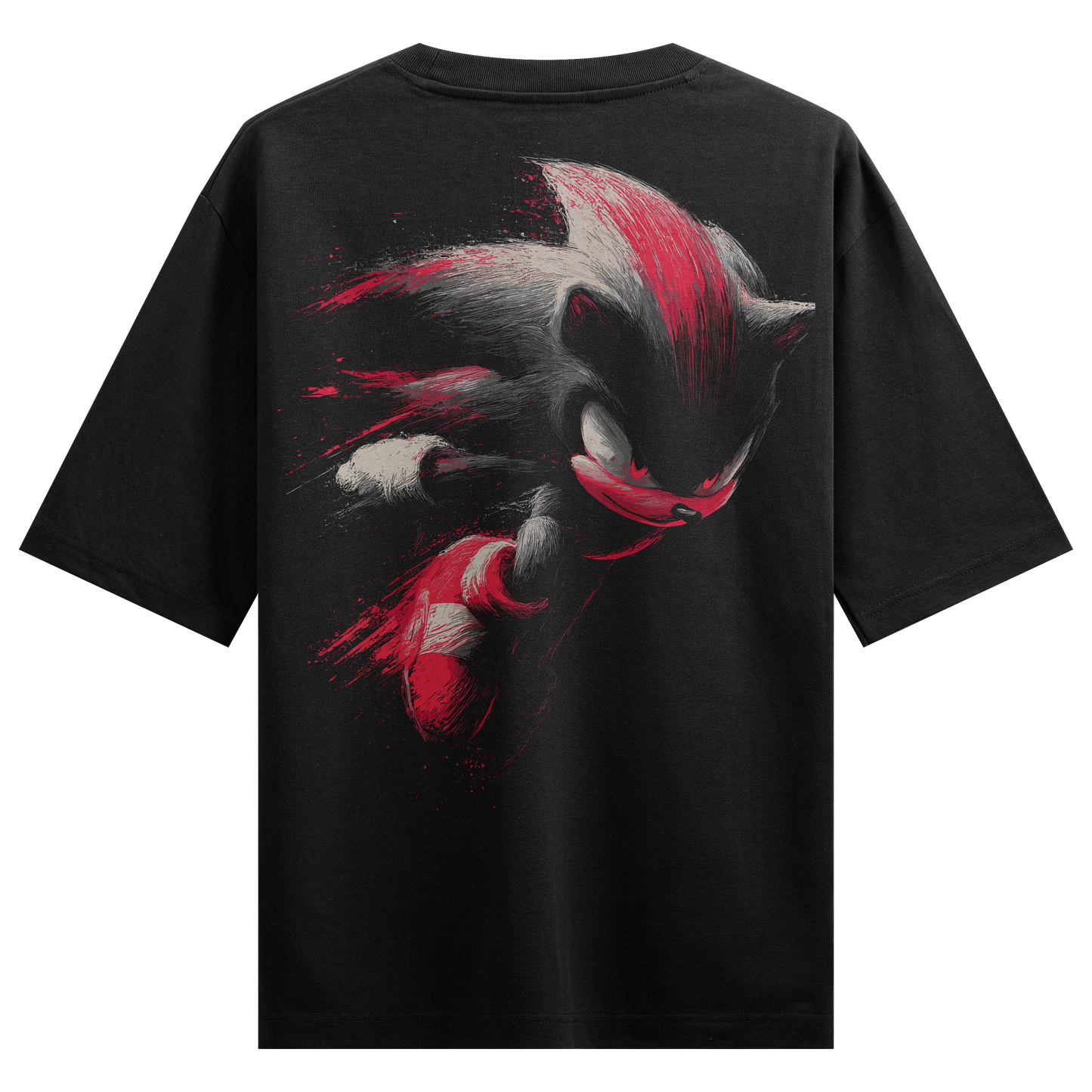 PRDGY Crimson Fury Oversized T-shirt