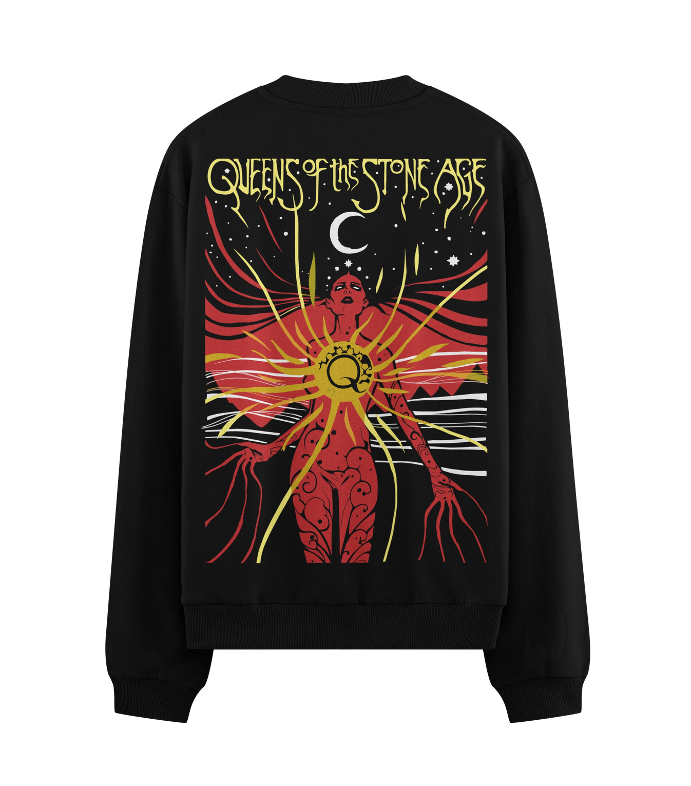 QUEENS Of The STONE AGE artwork on PRDGY sweatshirt