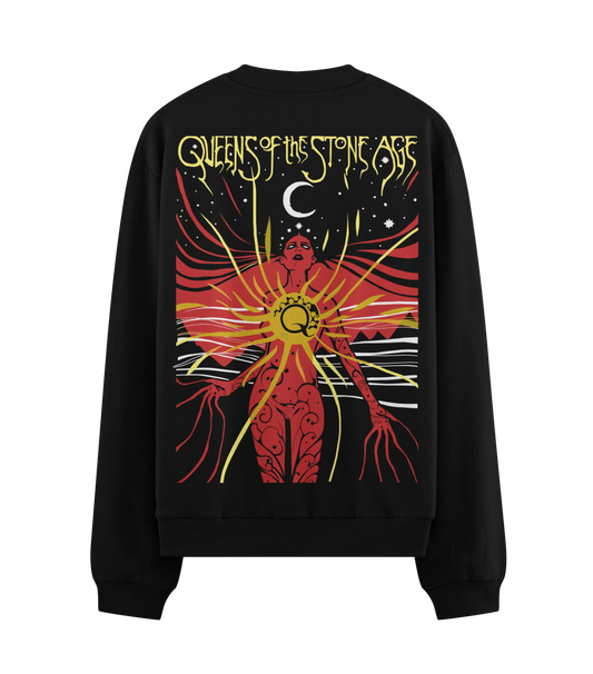 PRDGY Mystic Aura Oversized Sweatshirt