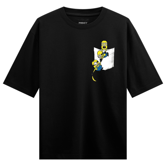 PRDGY Banana Chaos Oversized T-Shirt