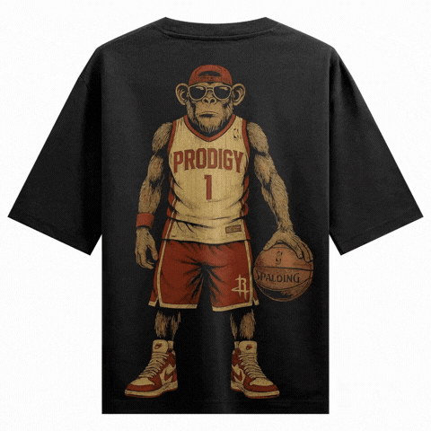 Prdgy Bandarkari Back Oversized T-Shirt