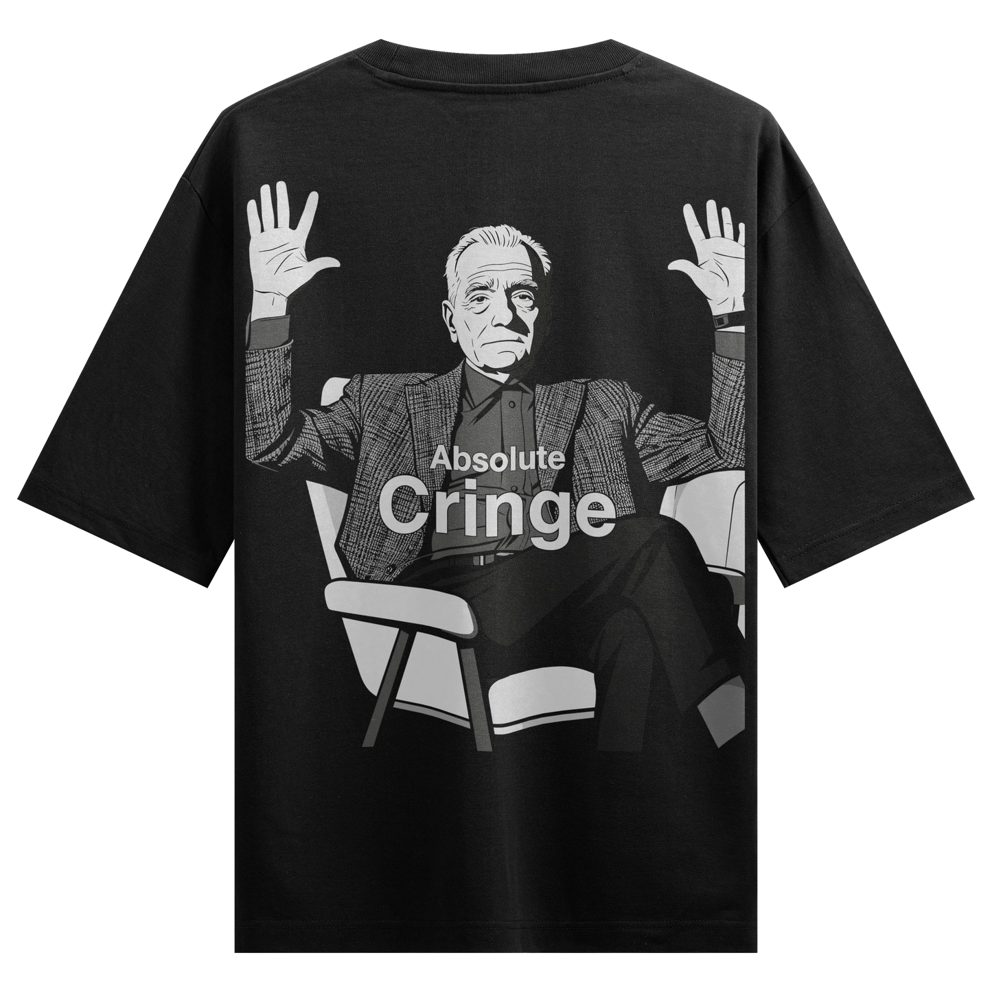 PRDGY Cringe Log Oversized Tshirt