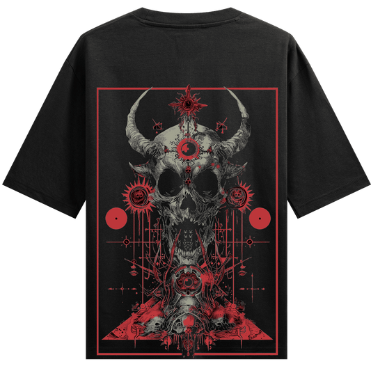 Cult Skull Oversized T-Shirt