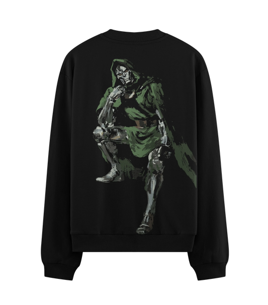 PRDGY Technocratic Terror Oversized Sweatshirt