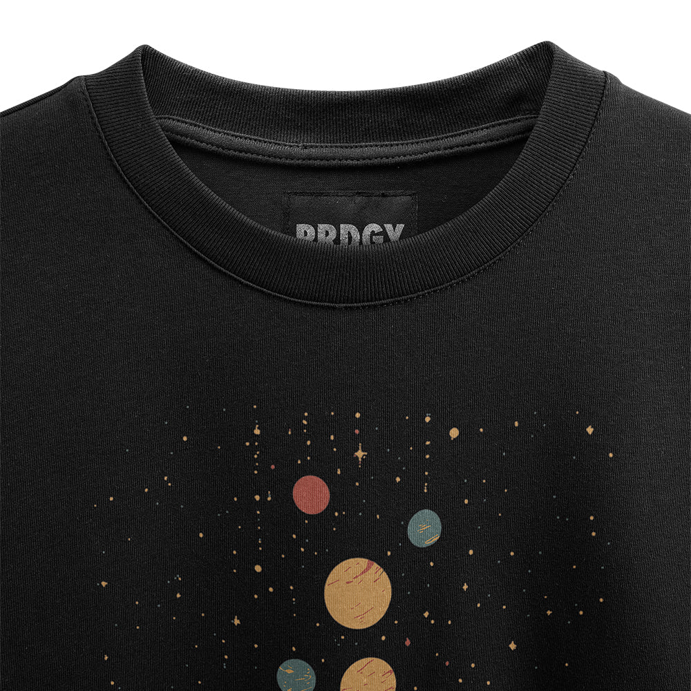Prdgy ROOTED IN STARS Front Oversized T-Shirt