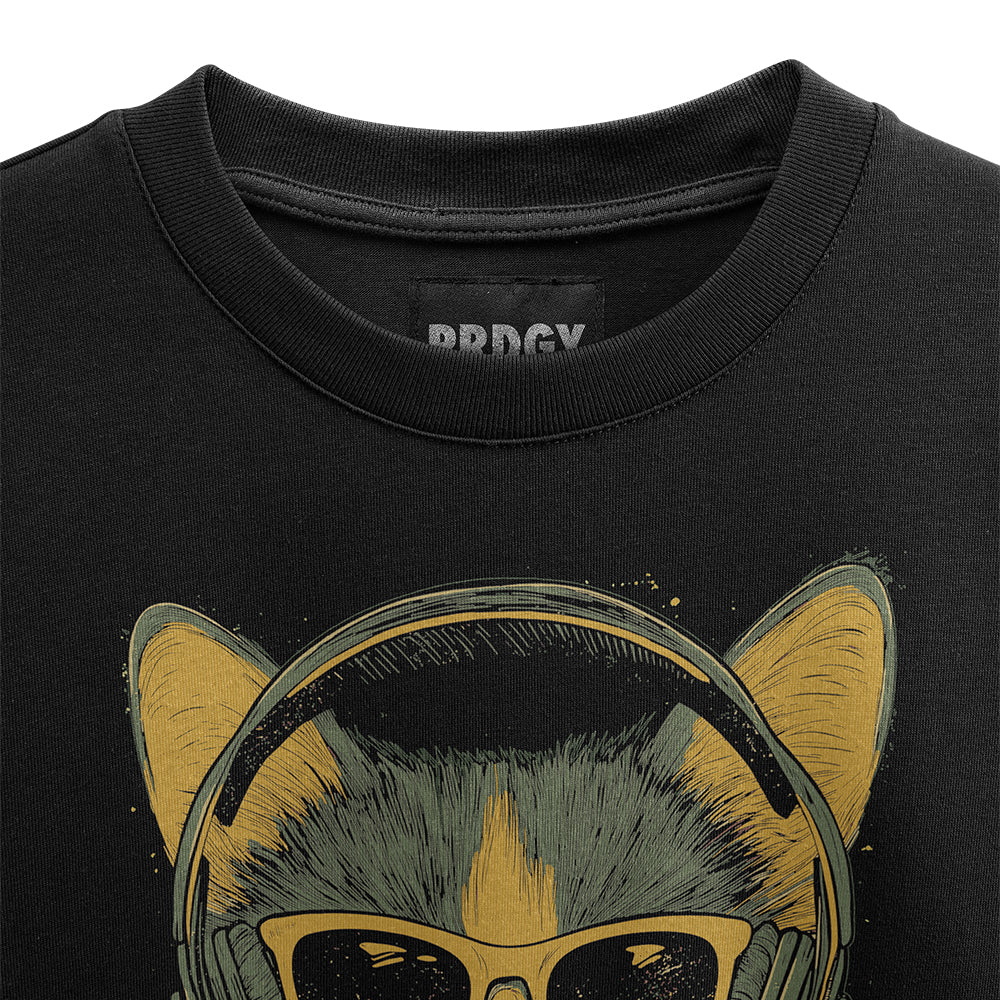 PRDGY AUX GOD Front Oversized T-Shirt