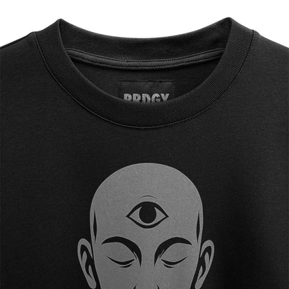 Laal Neeli Dawai Front Oversized T-Shirt
