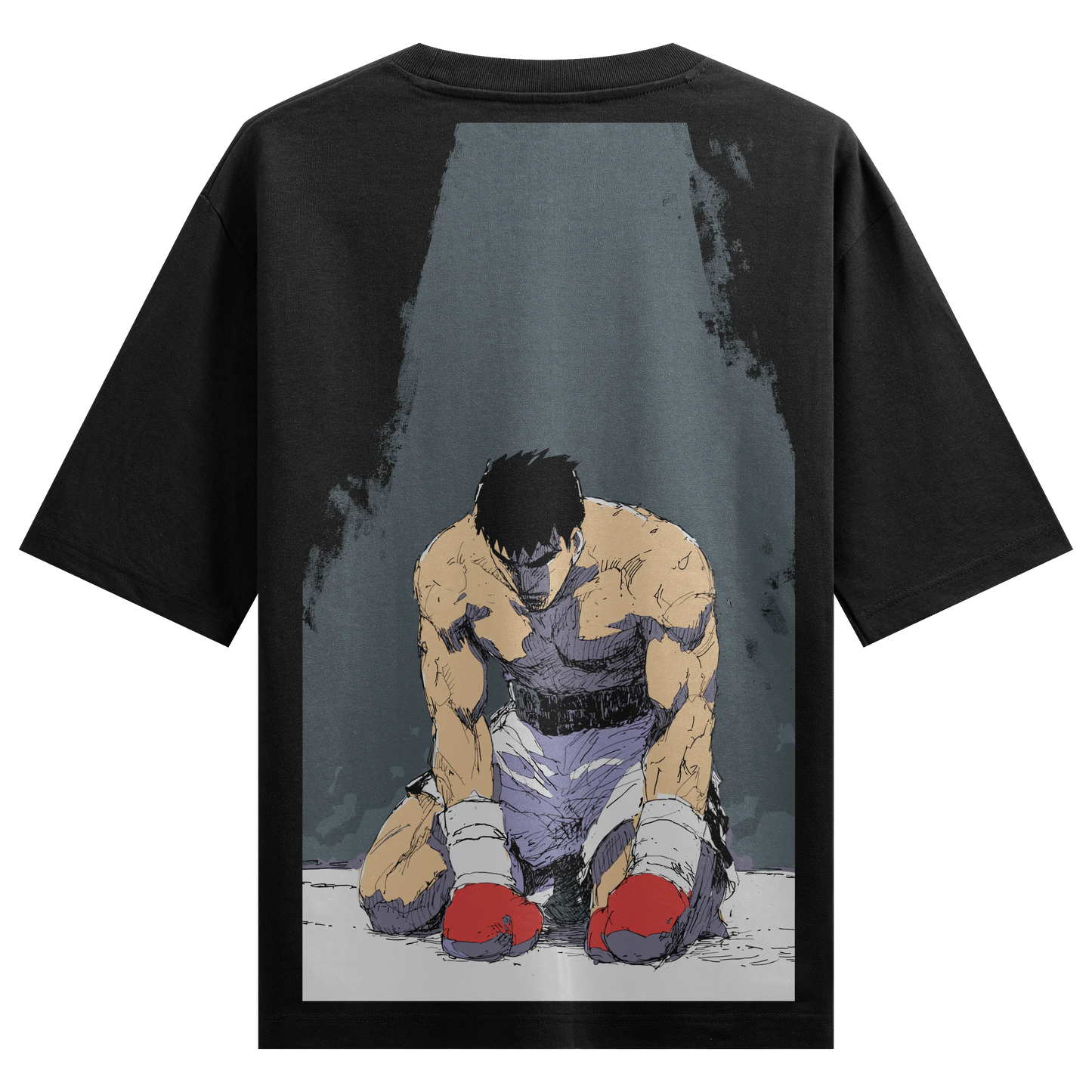 PRDGY Kneeling Knight  Oversized Tshirt