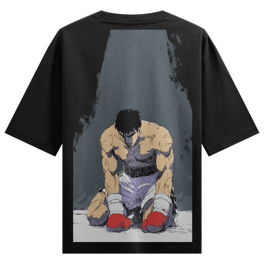 PRDGY Kneeling Knight  Oversized Tshirt