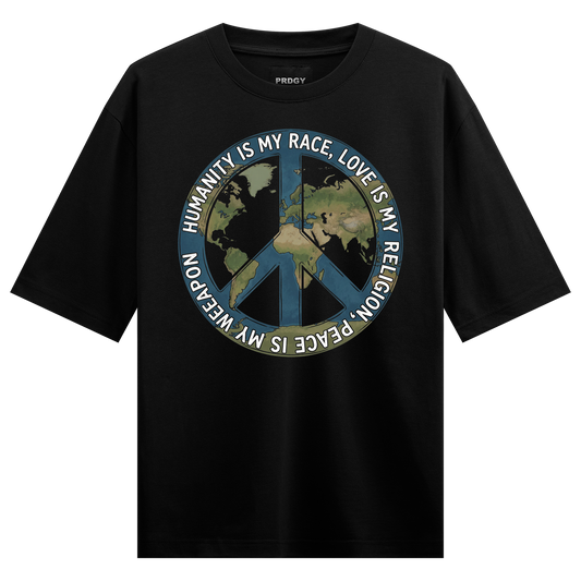 PRDGY Global Peace Oversized T-shirt