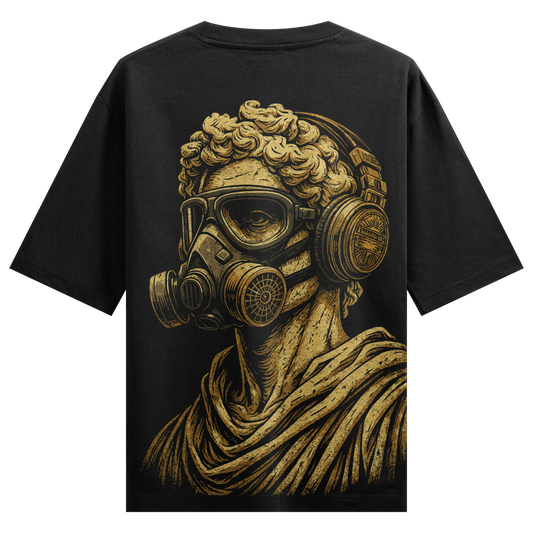 PRDGY Golden Age Glitch Oversized Tshirt