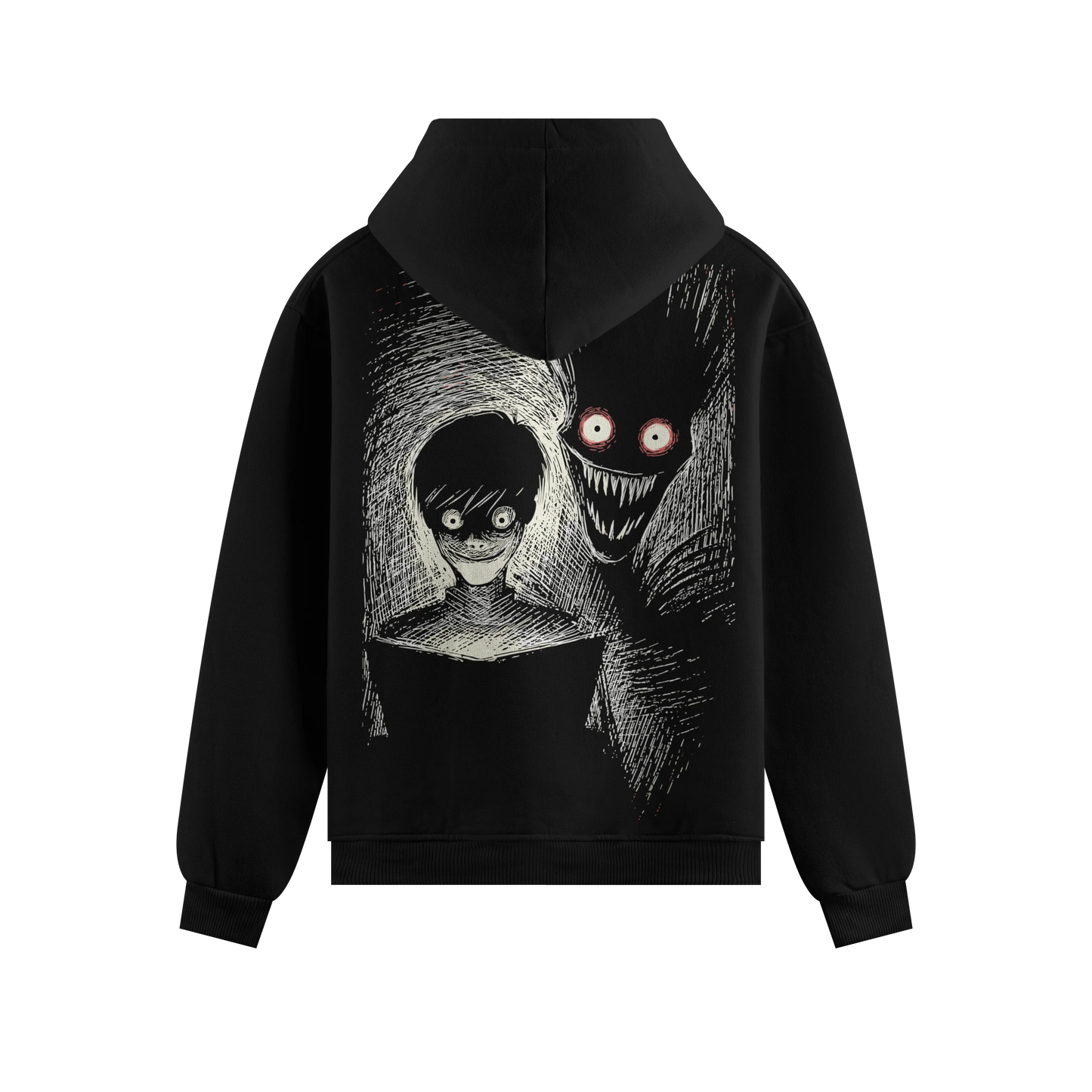 PRDGY Sinister Script Oversized Hoodie