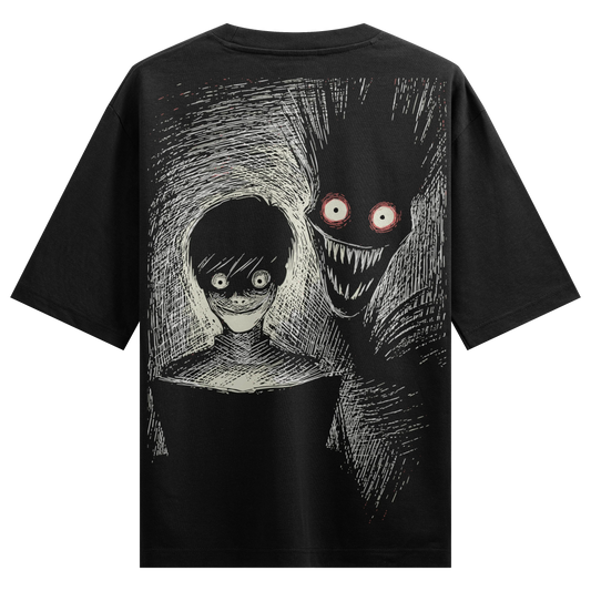 PRDGY Sinister Script Oversized Tshirt