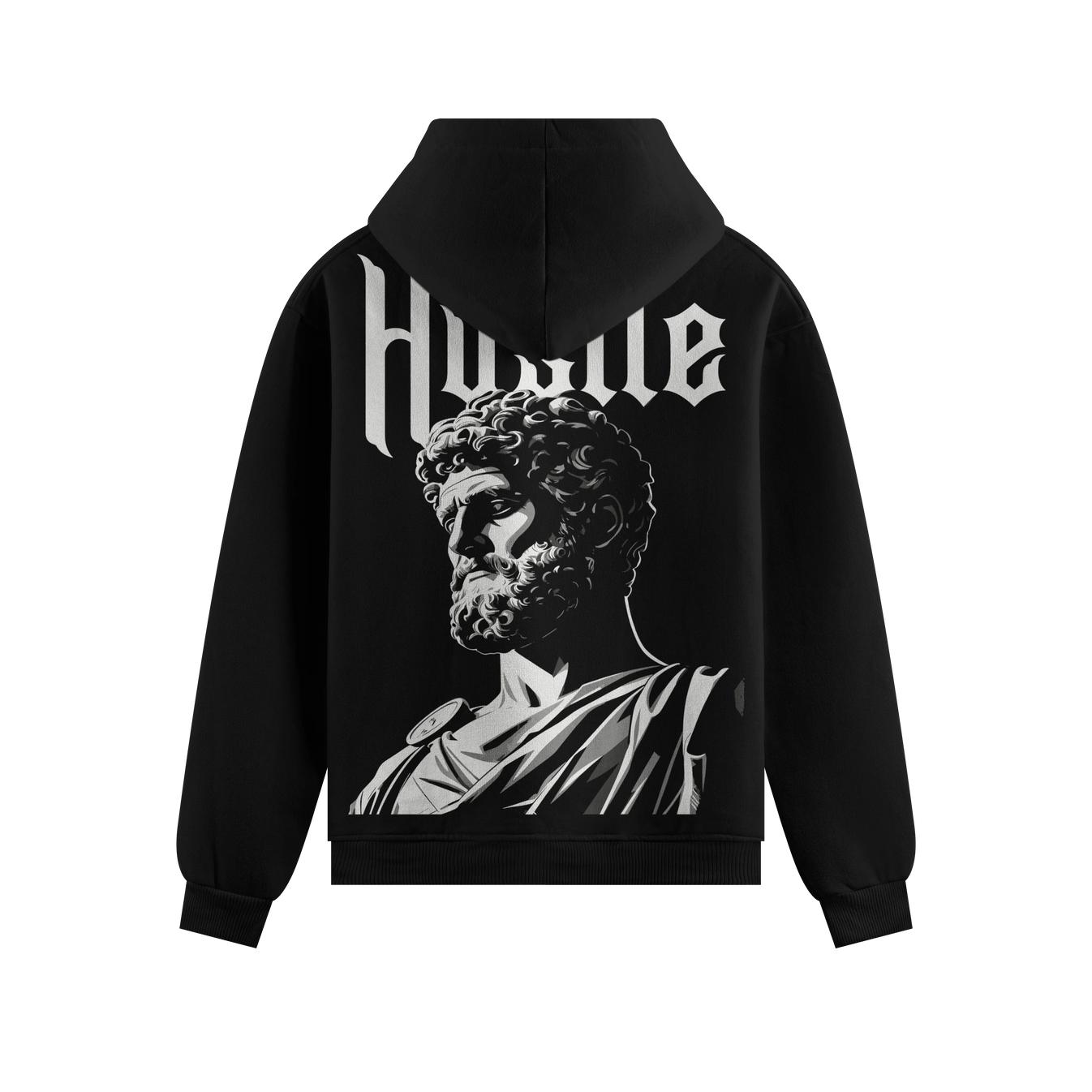 Bust Sculpture artwork on PRDGY hoodie