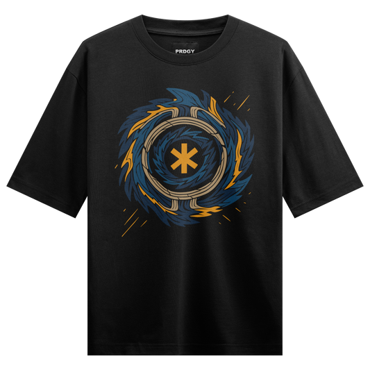 Khele Baybladee Front Oversized T-Shirt