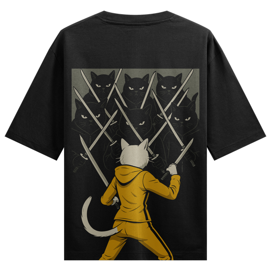 Ladankan Billi Back Oversized T-Shirt