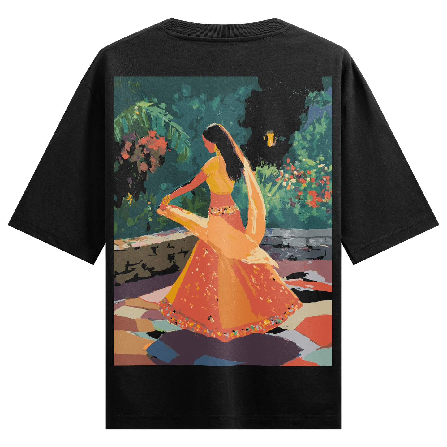 PRDGY Regal Bloom Oversized Tshirt