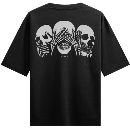 Mahatma Skulls Oversized T-Shirt