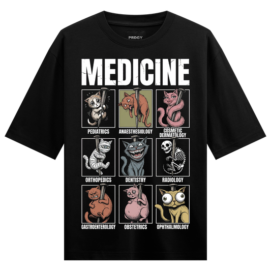 PRDGY Neet Cats Oversized T-shirt
