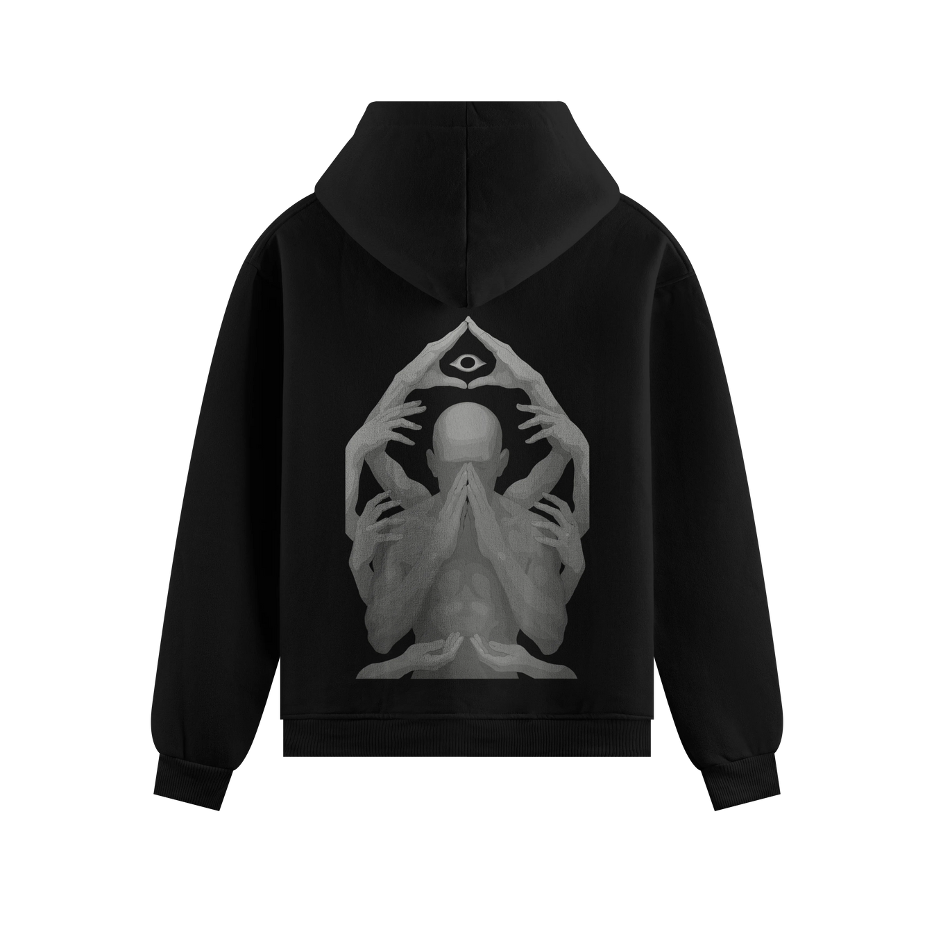 Third Eye artwork on PRDGY hoodie