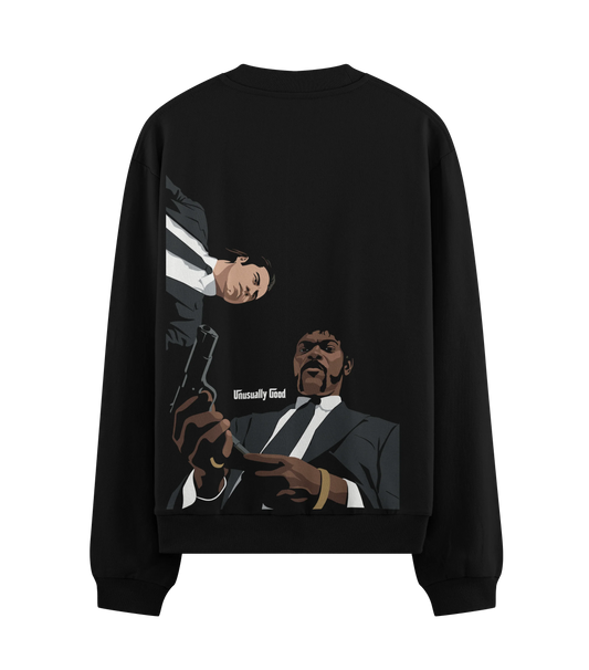 PRDGY Action Fiction Oversized Sweatshirt