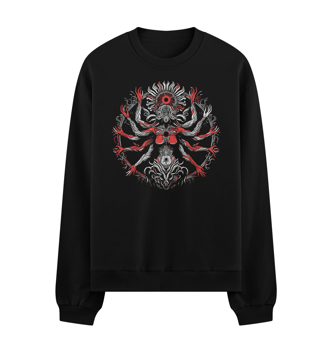 Kali artwork on PRDGY sweatshirt