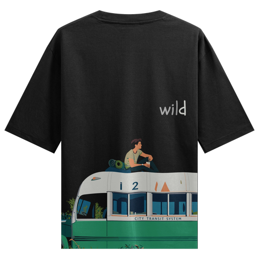 PRDGY Adventure Awaits Oversized T-Shirt