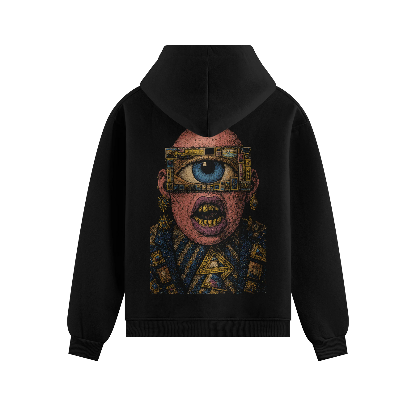 Third Eye artwork on PRDGY hoodie
