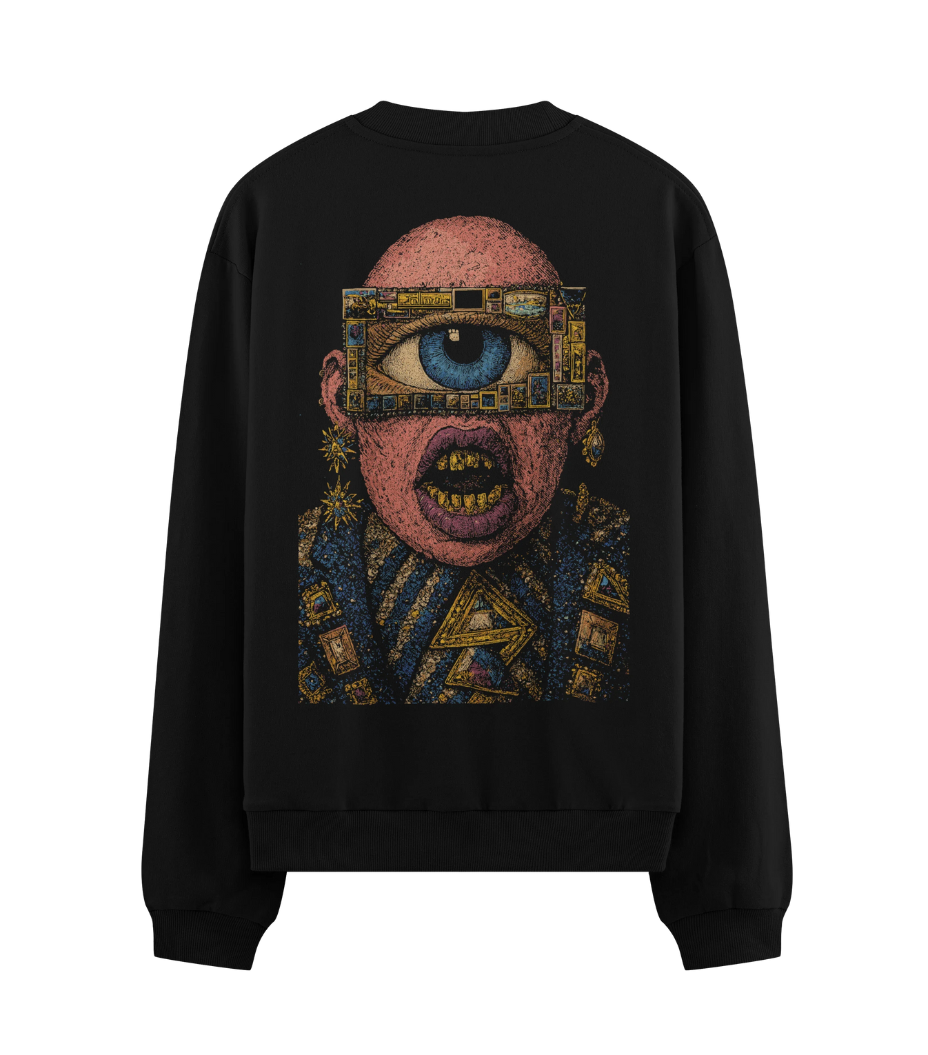Third Eye artwork on PRDGY sweatshirt