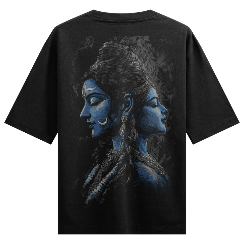 PRDGY Ardhanari Oversized T-Shirt