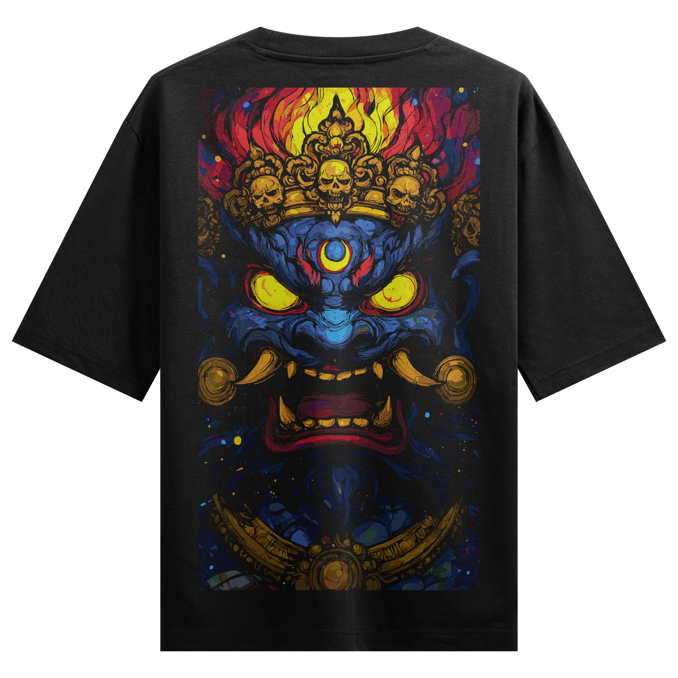 Kali artwork on PRDGY oversized t-shirt