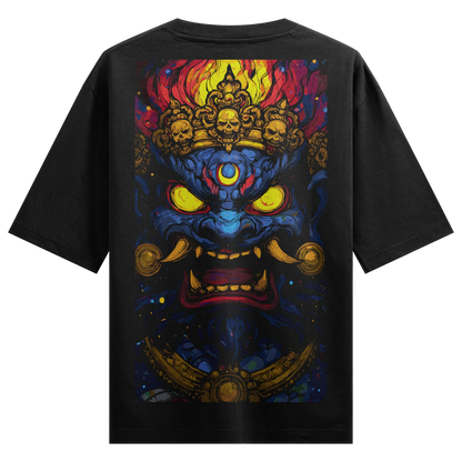 Kali artwork on PRDGY oversized t-shirt